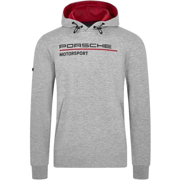 Porsche Men's Hoodie Sweat-Shirt Grey-Fanwear