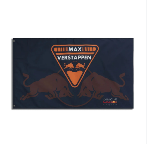 Red Bull Racing Team Fanwear Max Verstappen Flag 5x3 - 2025
