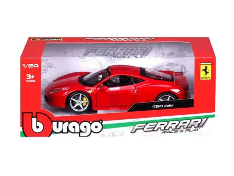 1:24 Scale Model | Ferrari 458 Italia Red