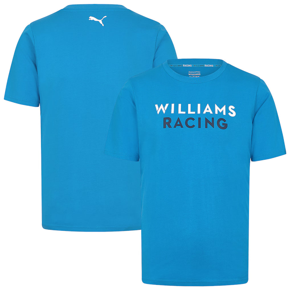 Williams Men's Logo T-Shirt Electric Blue 2025-Fanwear