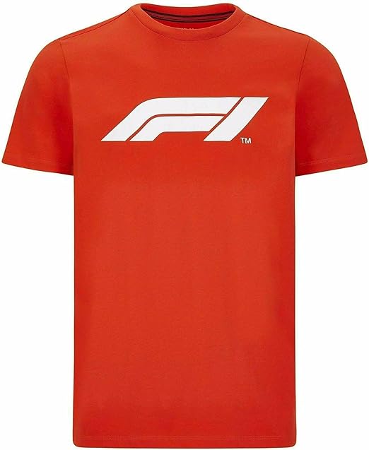 F1 Men's Large Logo T-Shirt Red-Fanwear
