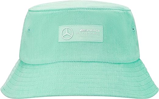 Mercedes-AMG Petronas Formula 1 Team Retro Cord Bucket Hat Mint 2023-Fanwear