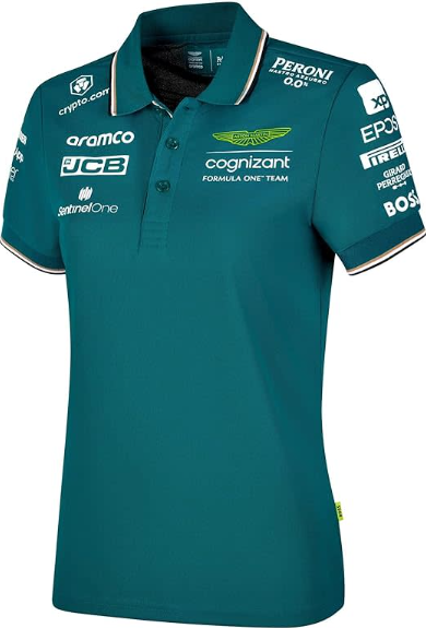 Aston Martin F1 2023 Team Polo Women's Green