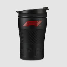 F1 Thermal Travel Black Mug 250 ml 2024 - Fanwear