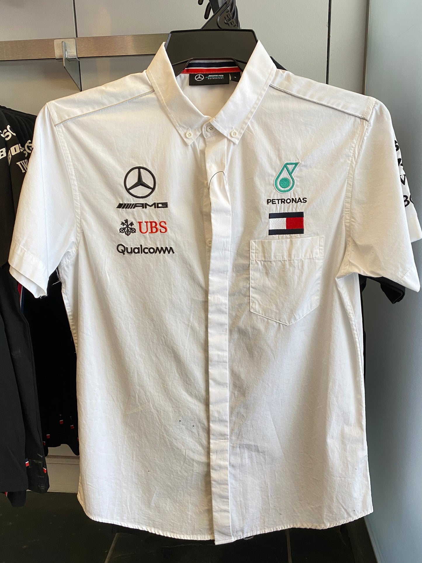 Mercedes-AMG Petronas Motorsport Mens Team Shirt White 2018 - Rp Teamwear