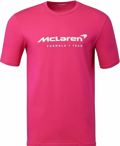 Mclaren Men's Miami Neon Logo T-Shirt Purple 2022-Fanwear
