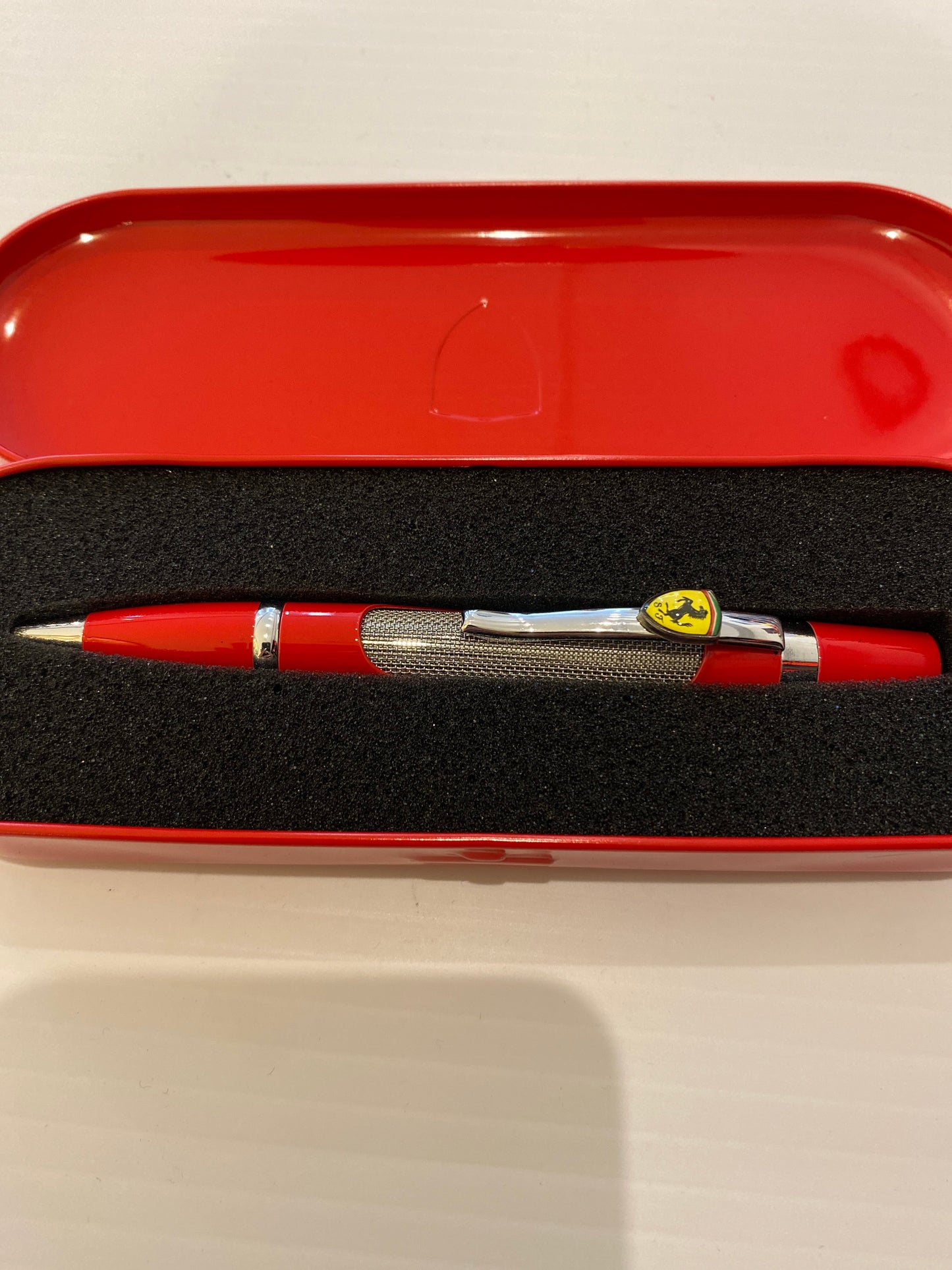 Scuderia Ferrari Fiorano Ball Pen Red