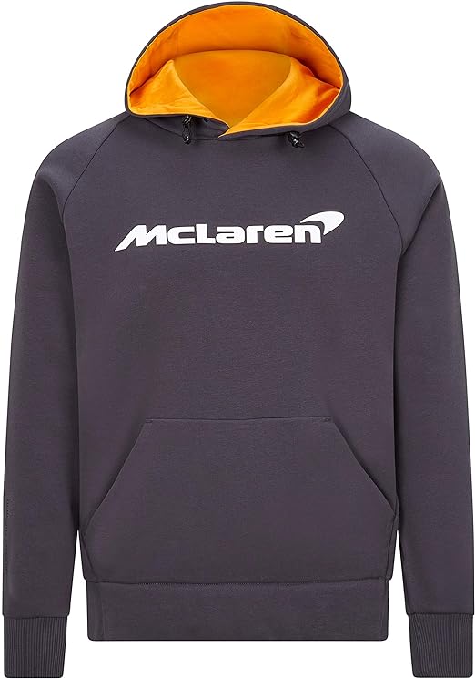 Mclaren Men's Essentials Hoodie Grey 2021-Fanwear