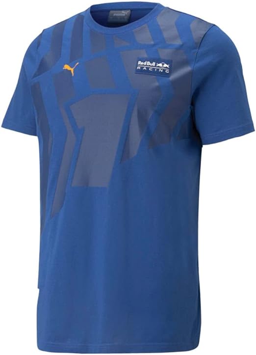 Red Bull Racing Men's Special Edition 1 Max Verstappen T-Shirt Blue Light 2022-Fanwear