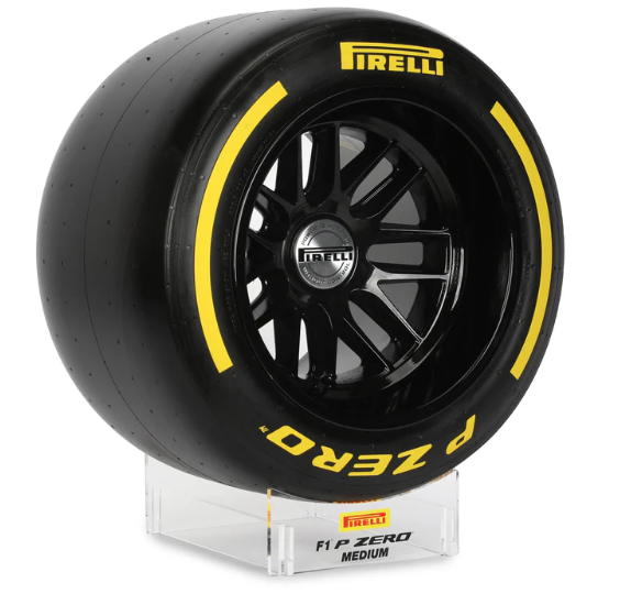Pirelli Wind Tunnel Tyre Trophy Medium Yellow - Rp Teamwear