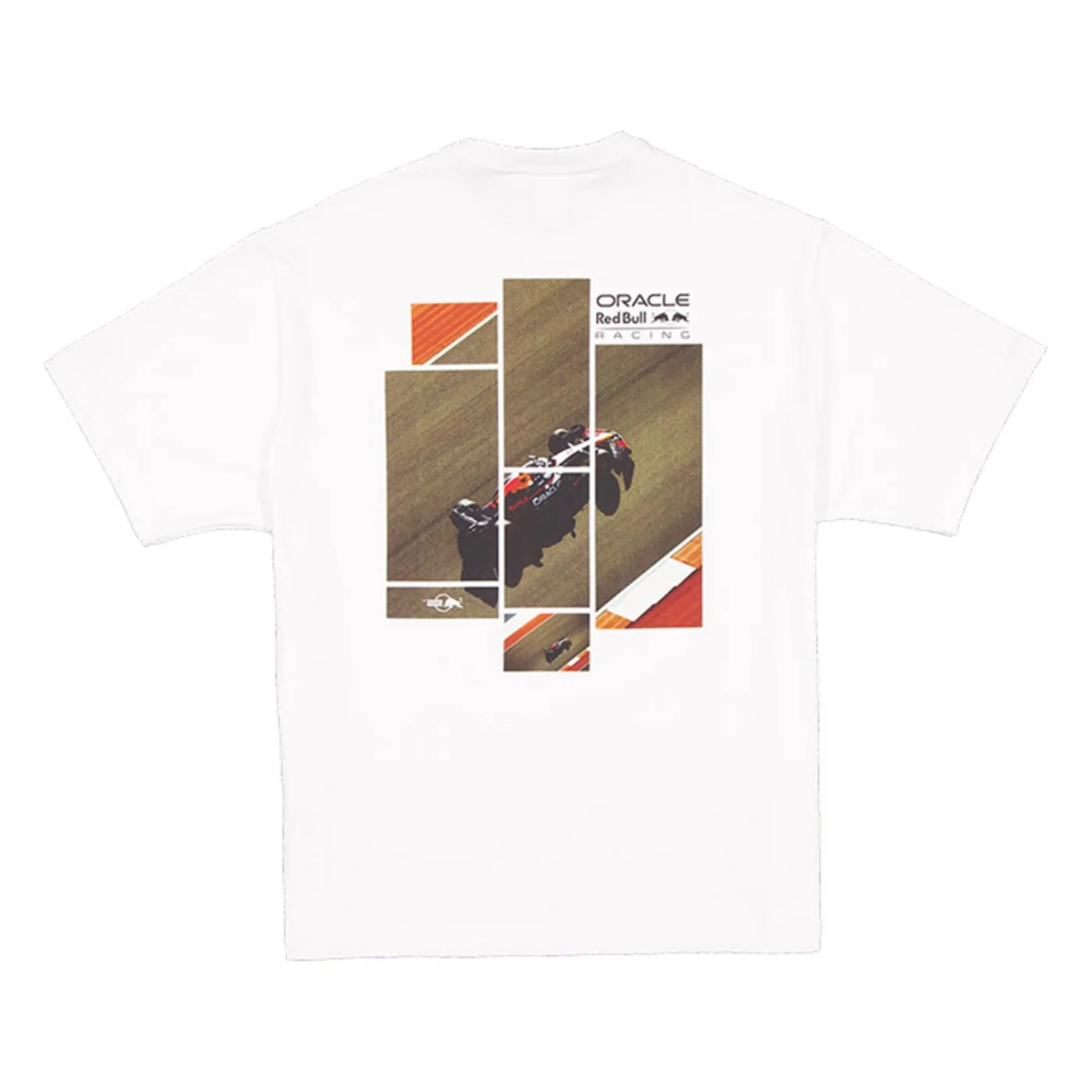 Red Bull Racing Men's Graphic Oversized T-Shirt White 2025-Fanwear