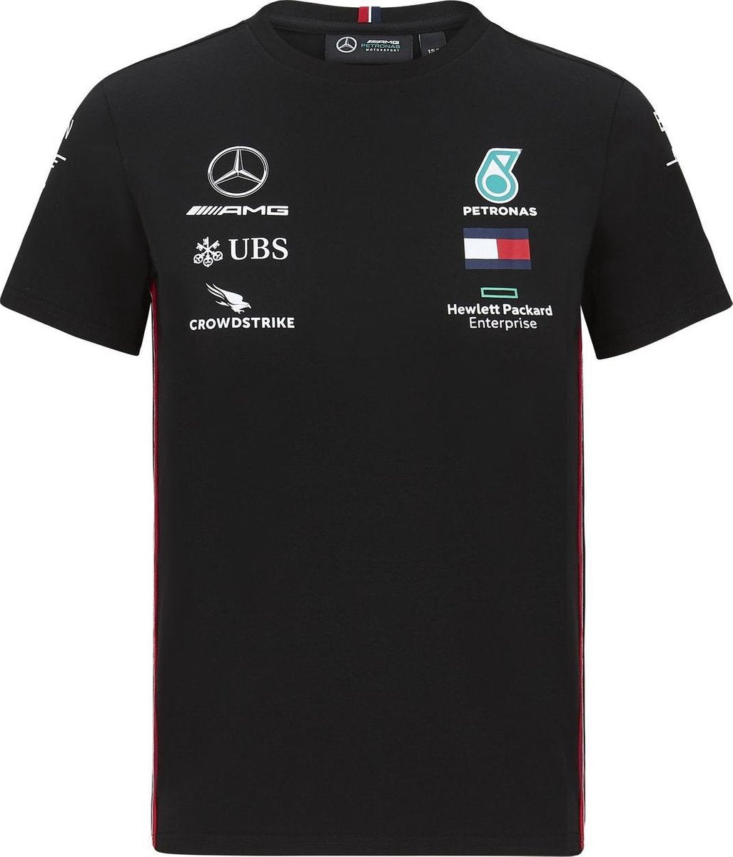 Mercedes-AMG Petronas Motorsport Kids Driver T-Shirt 2020 Black-RP Teamwear