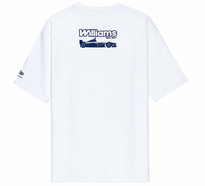 Williams Racing Team Japan Oversized T-Shirt White 2026-Fanwear