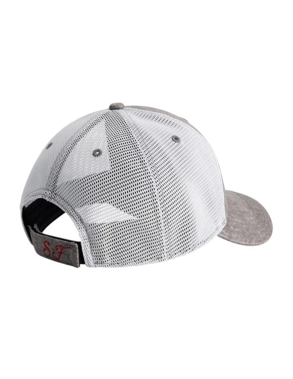 Scuderia Ferrari Trucker Grey Dawn Cap 2025-Fanwear