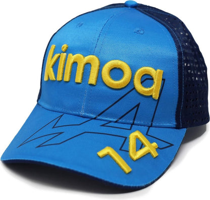 Alpine Racing Men's Kimoa Fernando Alonso Spain Gp Cap Blue 2021-RP Teamwear
