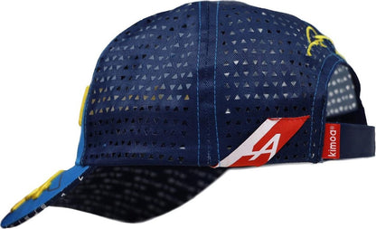 Alpine Racing Men's Kimoa Fernando Alonso Spain Gp Cap Blue 2021-RP Teamwear