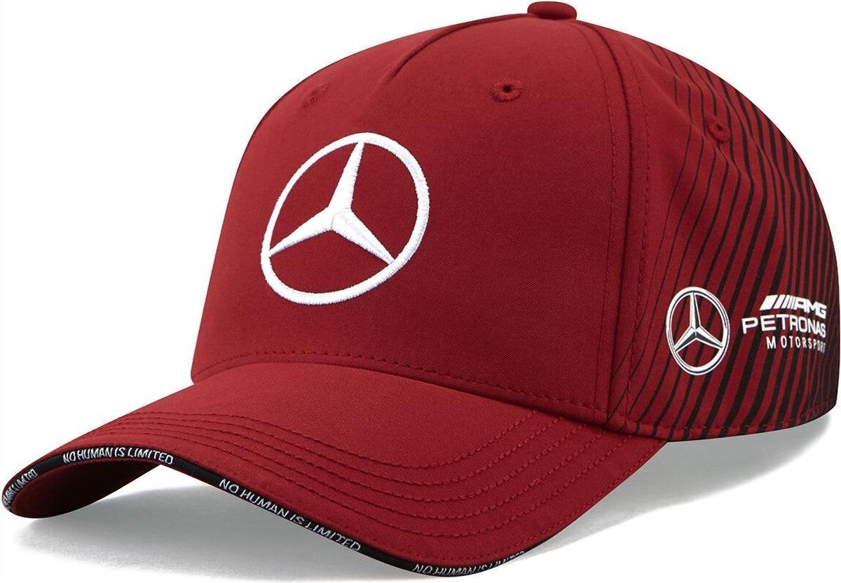 Mercedes-AMG Petronas Motorsport Team Baseball Cap Burgundy 2021-RP Teamwear