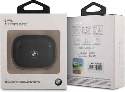 BMW AirPods Pro Leather Case - Black