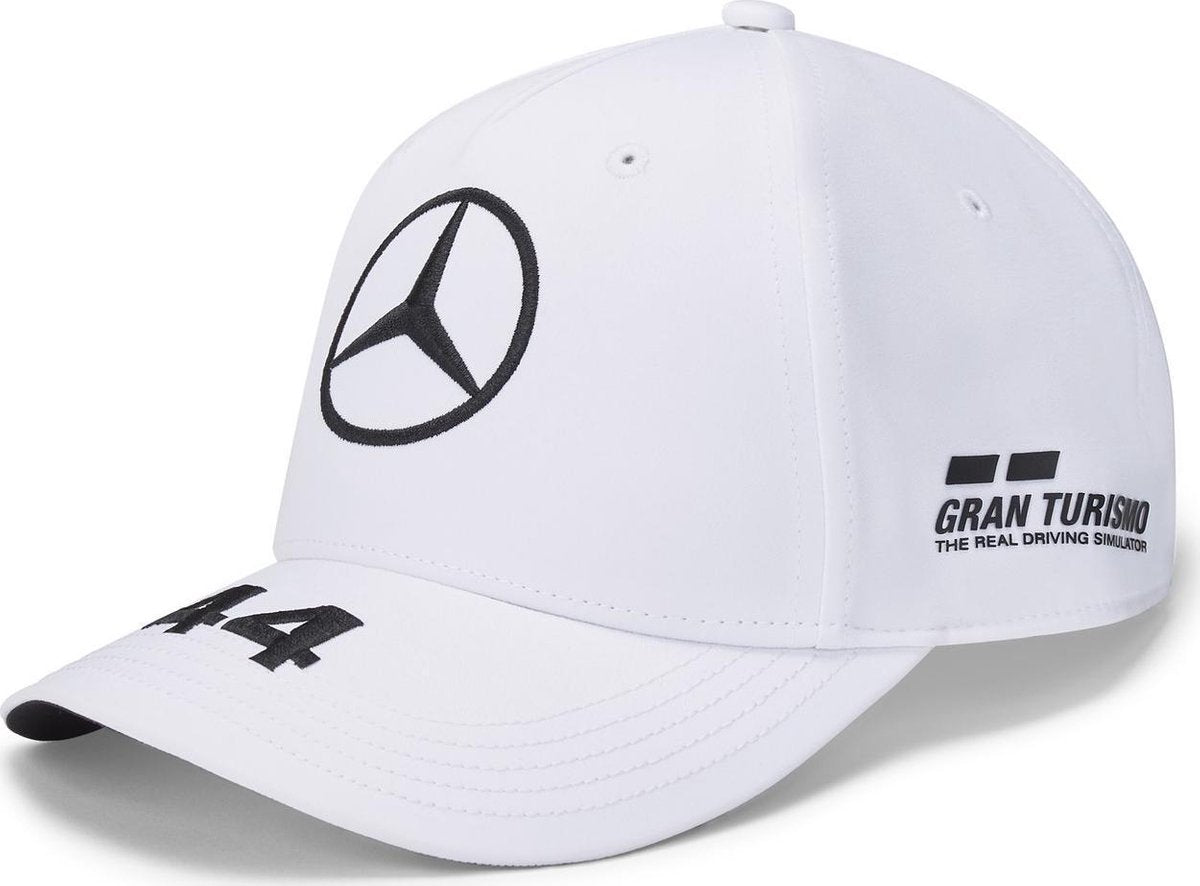 Mercedes-AMG Petronas Motorsport Lewis Hamilton Driver Basebal Cap White 2021-RP Teamwear