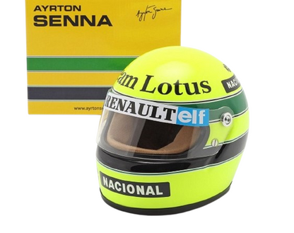 Half Scale Model | Ayrton Senna Helmet 1985 Multi 2019