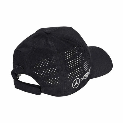 Mercedes Women's Mechanic Trucker Cap Black 2025 OSFW-RP Teamwear