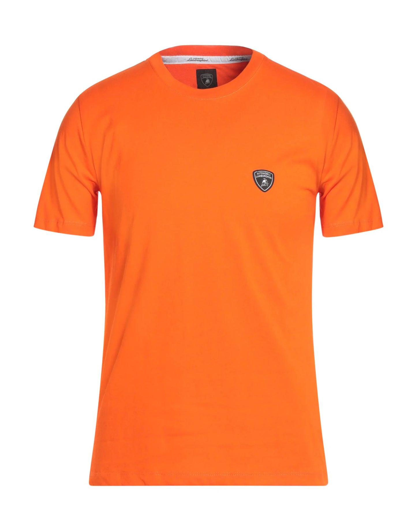 Lamborghini Men's Small Logo T-Shirt Orange-Fanwear