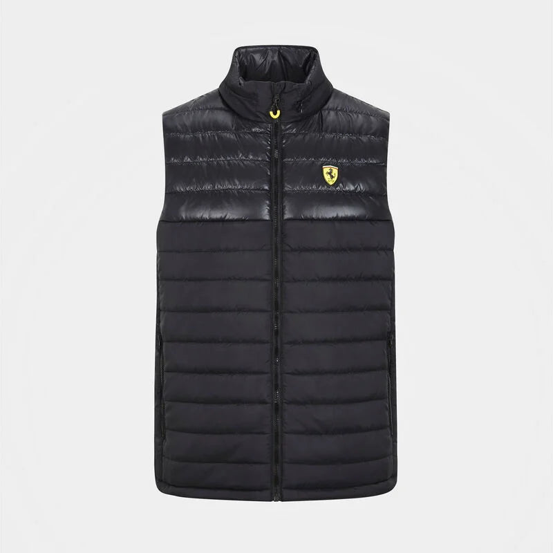 Scuderia Ferrari Men's Gilet Black 2018-Fanwear