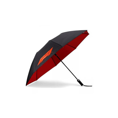 F1 Large Logo Black Umbrella - Fanwear