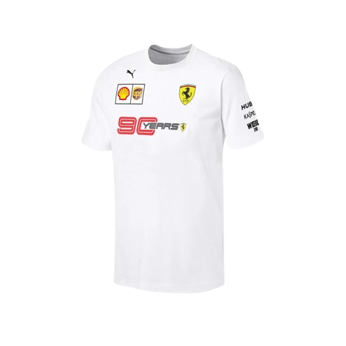 Scuderia Ferrari Men's Team T-Shirt 90 Anniversary 2019-RP Teamwear