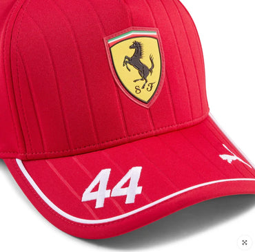 Scuderia Ferrari Lewis Hamilton Baseball Dark Cherry Cap 2025-RP Teamwear