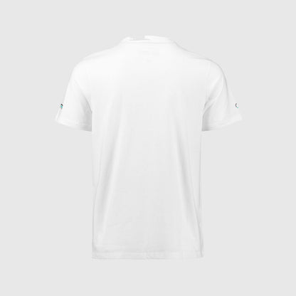 Mercedes-AMG Petronas Motorsport Mens Team Lewis Hamilton T-Shirt White 2019 - Fanwear
