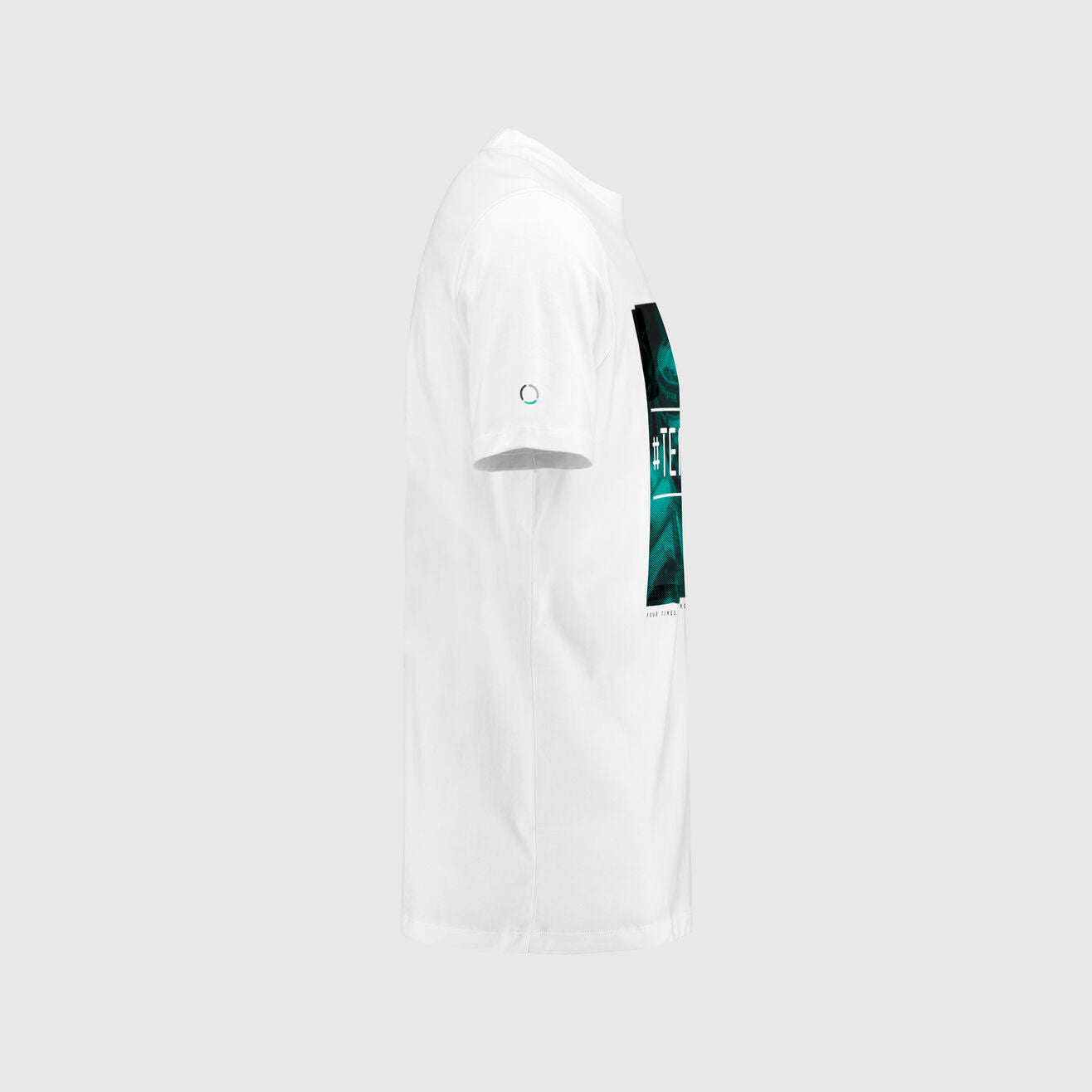 Mercedes-AMG Petronas Motorsport Mens Team Lewis Hamilton T-Shirt White 2019 - Fanwear