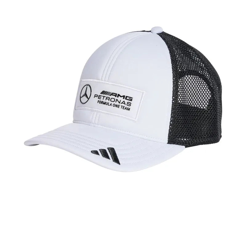 Mercedes Trucker Cap White 2025-RP Teamwear