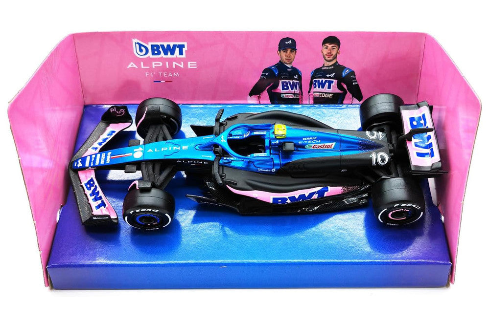 1:43 Scale Model | Bwt Alpine 2023 Gasly With Driver Car