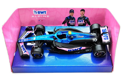 1:43 Scale Model | Bwt Alpine 2023 Gasly With Driver Car