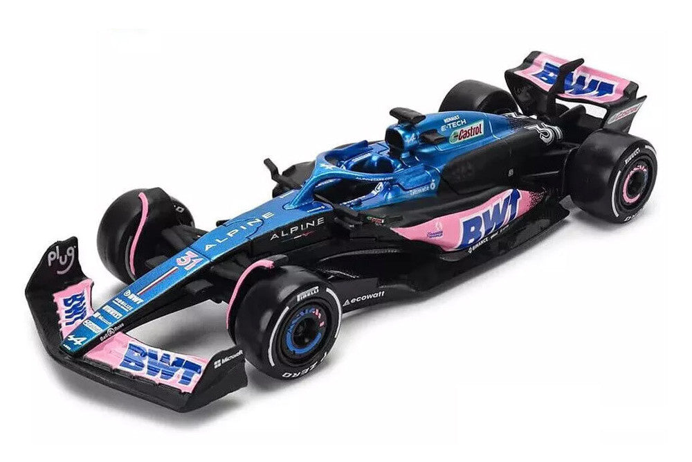 1:43 Scale Model | Alpine A523 Ocon Without Driver Car