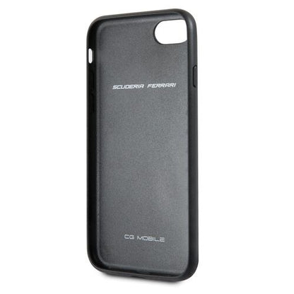 Ferrari iPhone 8 Hard Case - Genuine Leather Heritage