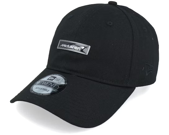 Mclaren Pin Badge 9Twenty Black Cap 2024