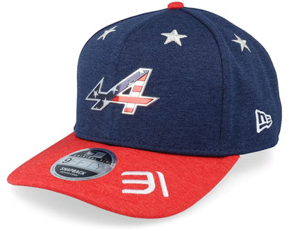 Alpine Special Edition Vegas Esteban Ocon 9Fifty Pc Cap 2024-RP Teamwear