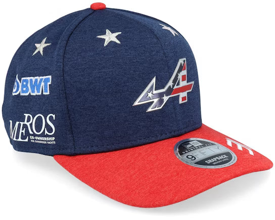 Alpine Special Edition Vegas Esteban Ocon 9Fifty Pc Cap 2024-RP Teamwear