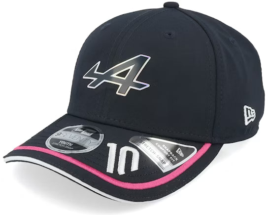 Alpine Driver Pierre Gasly Stretch Snap Navy Cap 2025-RP Teamwear