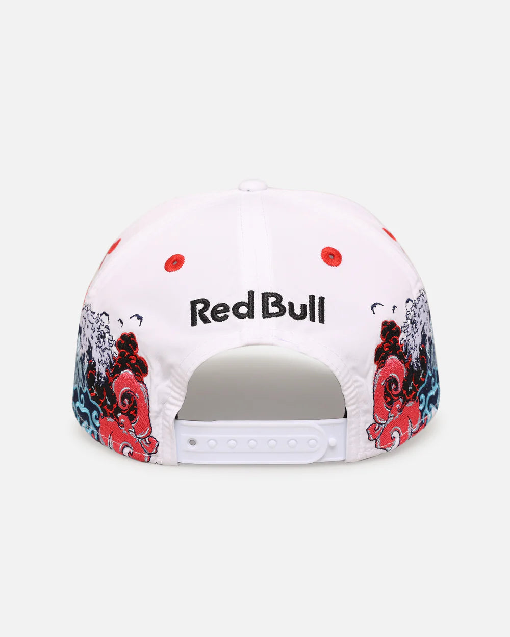 Red Bull Racing Special Edition Japan Stretch Snap White Cap 2025-RP Teamwear