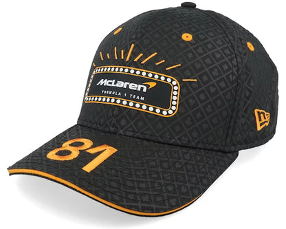 Mclaren Special Edition Men's Vegas Oscar Piastri Cap Black 2025-RP Teamwear