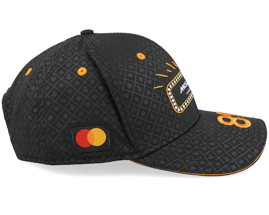 Mclaren Special Edition Men's Vegas Oscar Piastri Cap Black 2025-RP Teamwear
