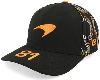 Mclaren Special Edition Men's Austin Oscar Piastri Cap Black 2025-RP Teamwear