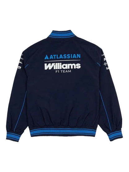 Williams Racing Team Varsity Jacket Navy 2026-Fanwear