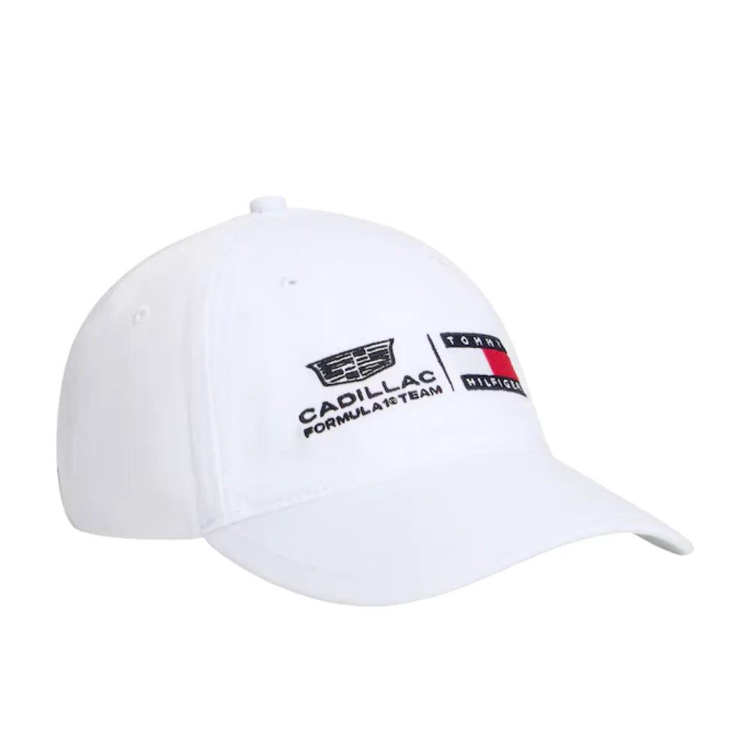 Cadillac F1 Team x Tommy Hilfiger Logo Cap White Beauty 2026 - Fanwear