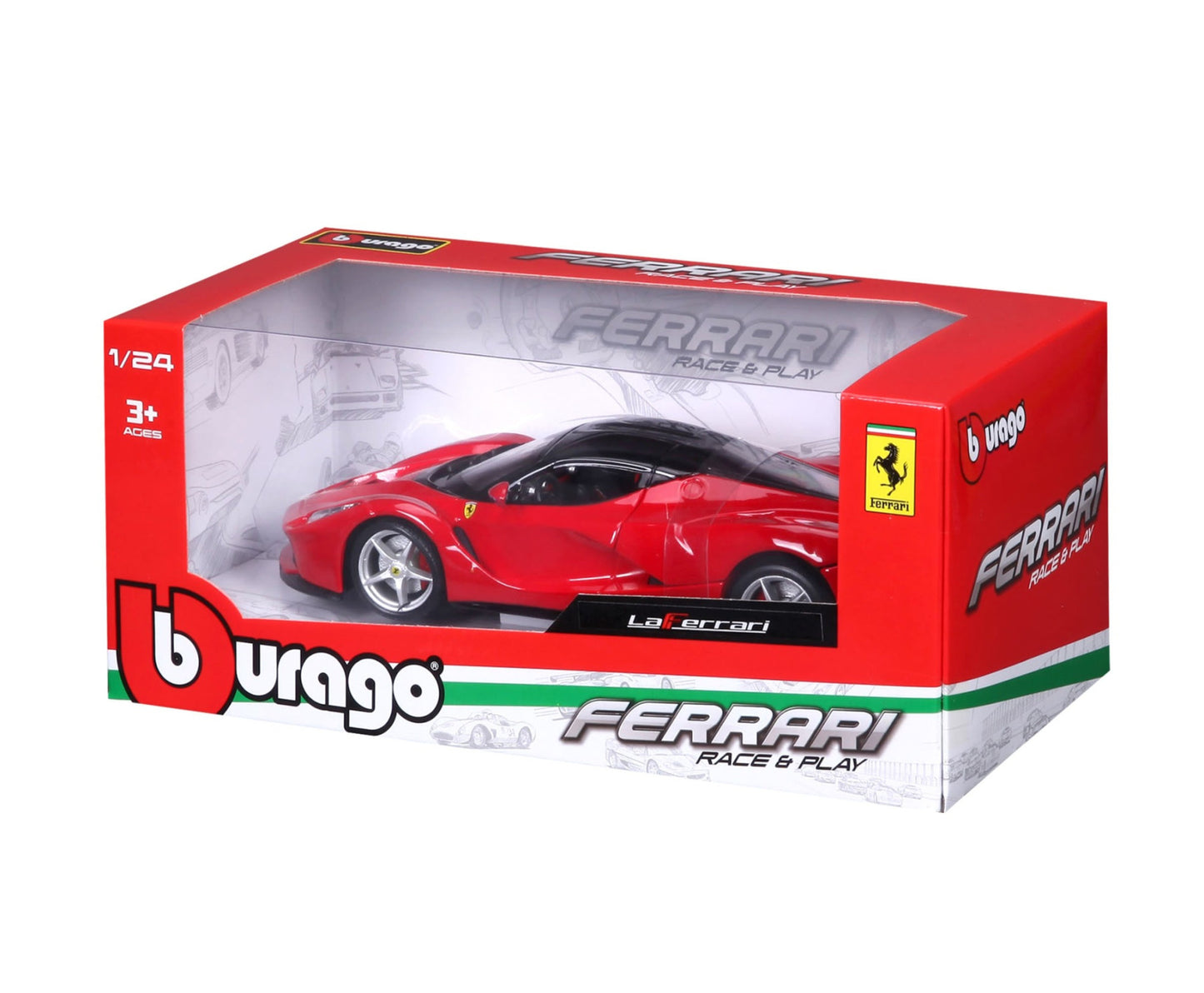 1:24 Scale Model | Ferrari Laferrari Aperta Red