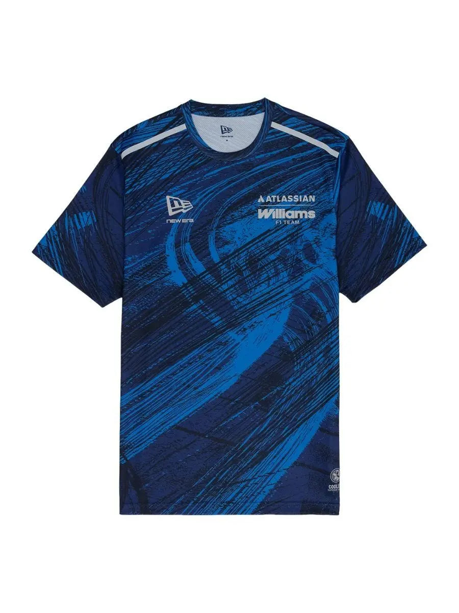 Williams Racing Team SS Active T-Shirt Navy 2026-Fanwear