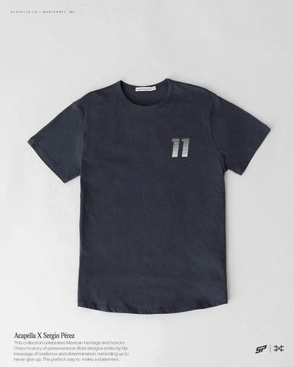 Sergio Perez T-Shirt Navy 2023